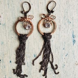 2 tone Earrings